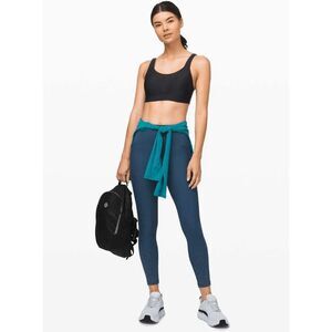 LULULEMON ATHLETICA Run Times Bra 'Black' Size 32D